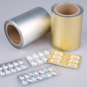 pharmaceuticals fresh and safe with heat seal aluminum foils